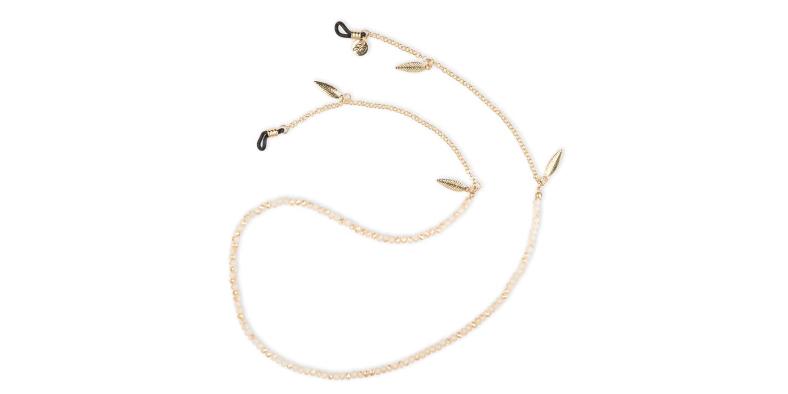 Sunny Cords Bead It Beige Chain
