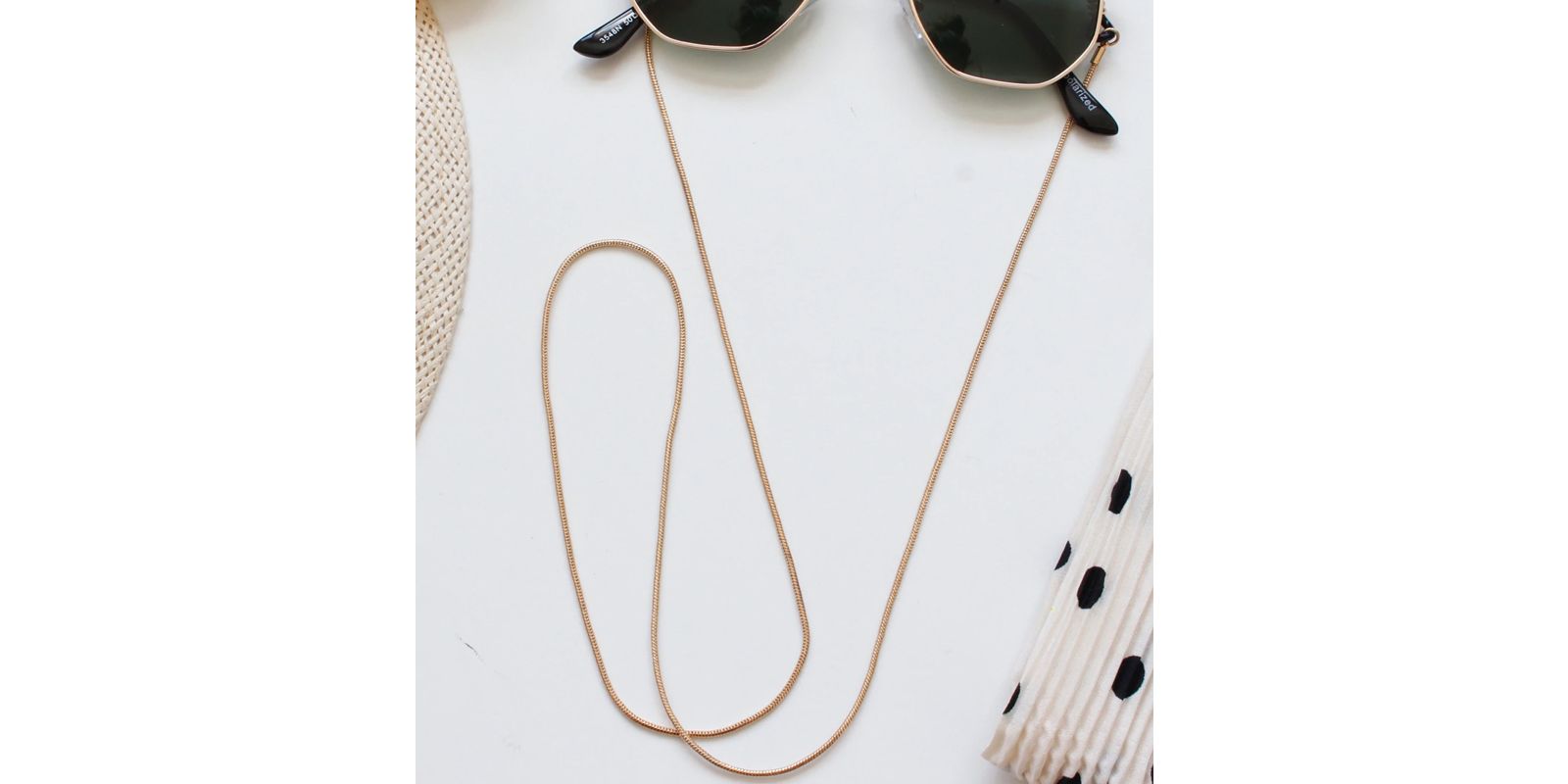 Sunny Cords Gold-Snake Strap