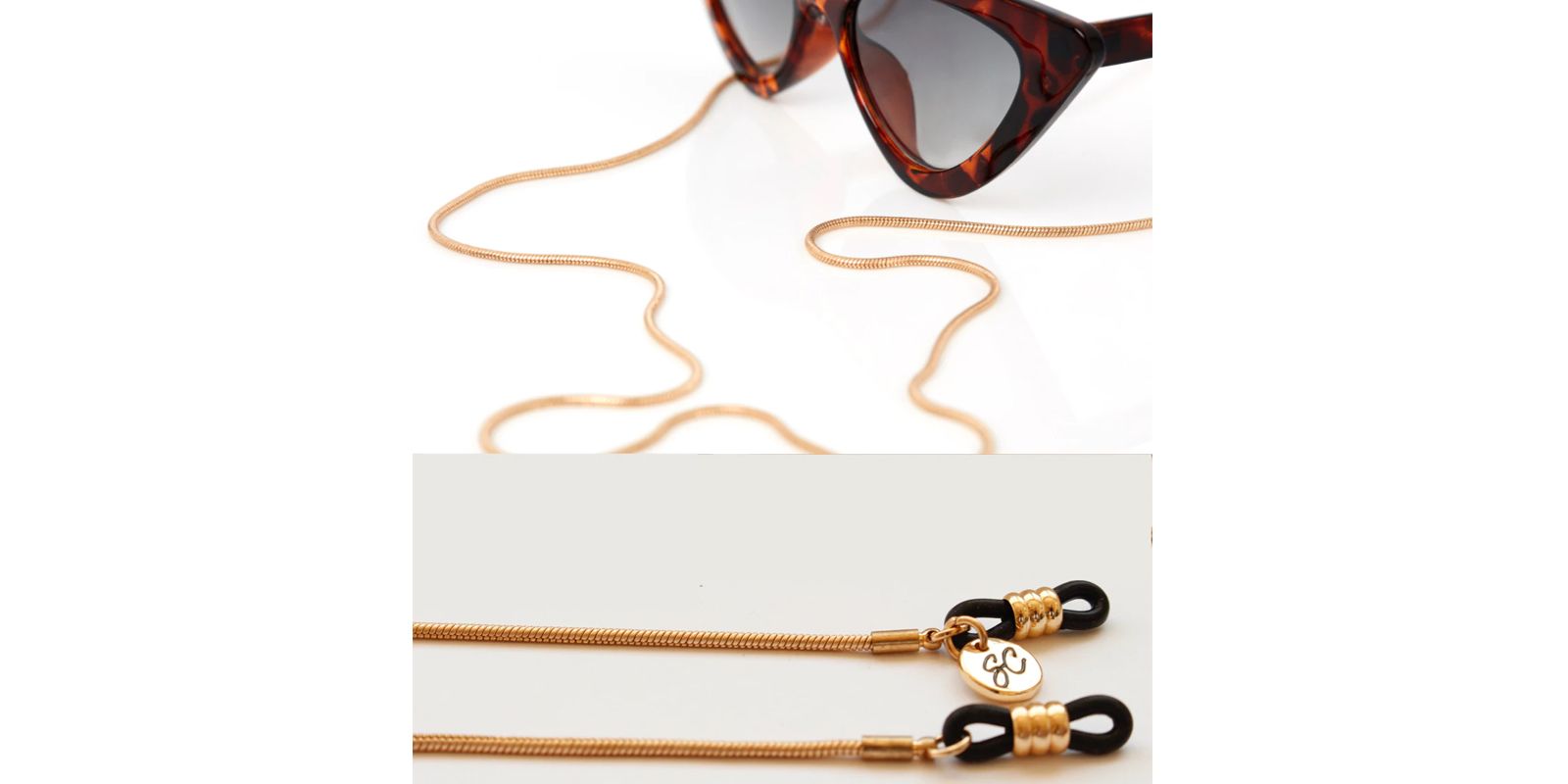 Sunny Cords Gold-Snake Strap