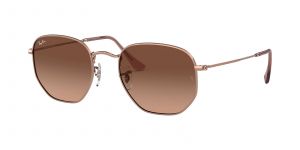 Ray-Ban Hexagonal Metal RB 3548N 9069/A5 51mm