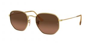 Ray-Ban Hexagonal Metal RB 3548N 9124/43 51mm