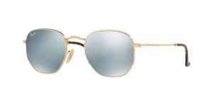 Ray-Ban Hexagonal Metal RB 3548N 001/30 48mm