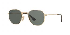 Ray-Ban Hexagonal Metal RB 3548N 001 54mm