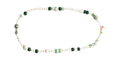 Kaleos Natural Pearl Green Chain Combination
