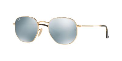 Ray-Ban Hexagonal Metal RB 3548N 001/30 51mm