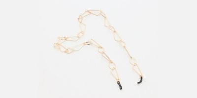 Valrose ME166 Metal Geometric Gold Chain